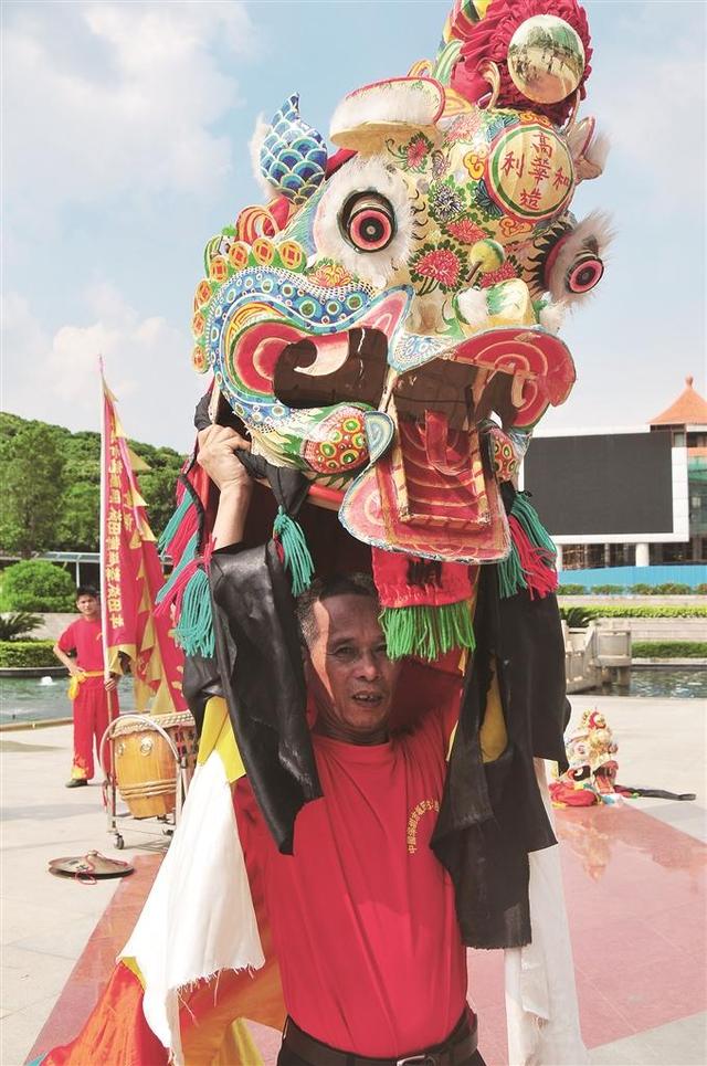 乡愁印迹丨龙岗舞麒麟:上古神兽送祥瑞 精神图腾成不朽